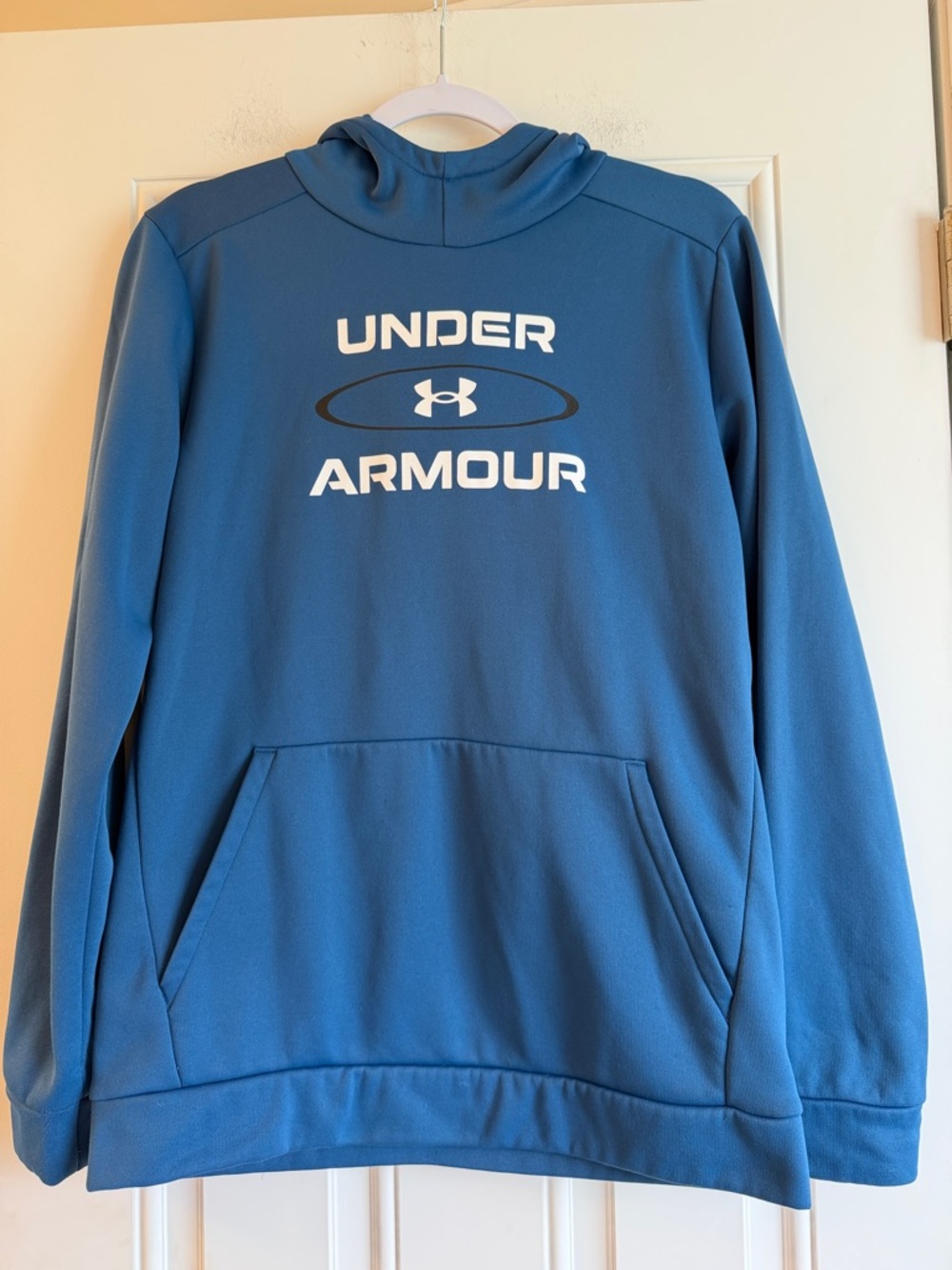 Under Armour Boys Blue Crewneck Hoodie Sweatshirt
